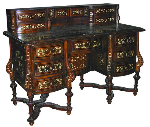 A Magnificent 18th Century Mazarin Writing Desk No. 2037 A Magnificent 18th Century Mazarin Writing Desk No. 2037