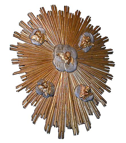 A 19th Century Italian Giltwood Architectural Element No. 1993 A 19th Century Italian Giltwood Architectural Element No. 1993