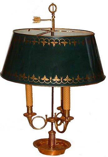 A 19th Century Bouillotte Lamp No. 2765 A 19th Century Bouillotte Lamp No. 2765