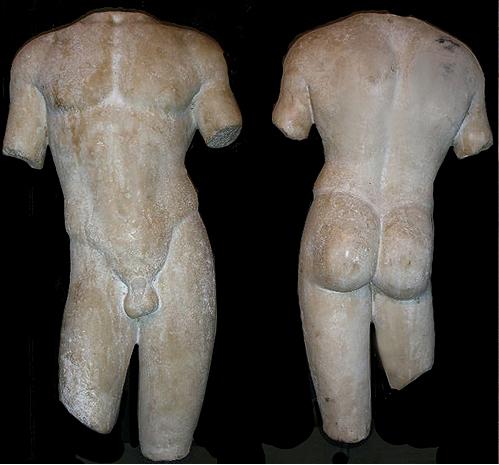 A Large and Beautifully Sculpted 1st Century AD Classical Roman Torso of an Athlete No. 3502 A Large and Beautifully Sculpted 1st Century AD Classical Roman Torso of an Athlete No. 3502