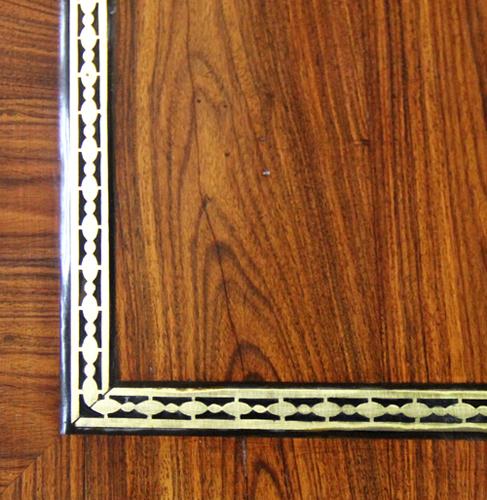 A 19th Century English Rosewood and Parcel-Gilt Side Table No. 4403 A 19th Century English Rosewood and Parcel-Gilt Side Table No. 4403