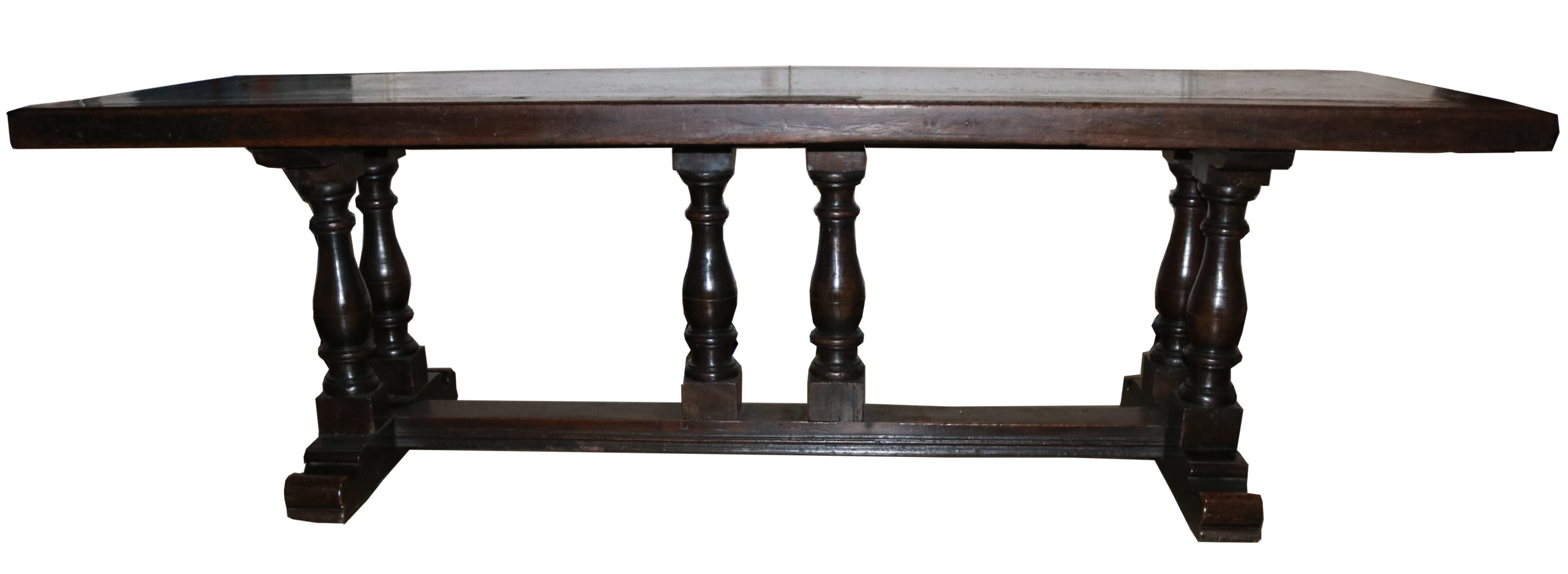 An 18th Century Walnut Tuscan Refractory Table No. 4825