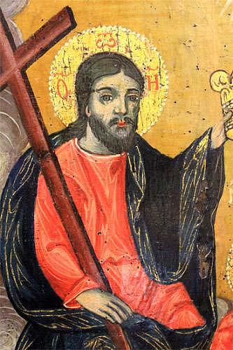 An 18th Century Greek Icon Oil on Panel No. 4010