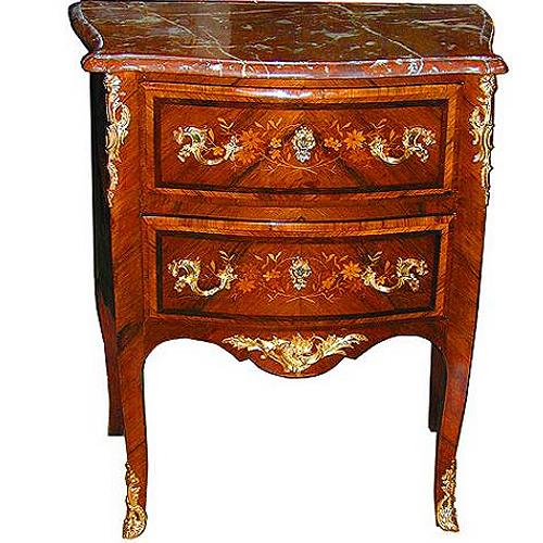 An 18th Century French Marquetry Commode No. 2064