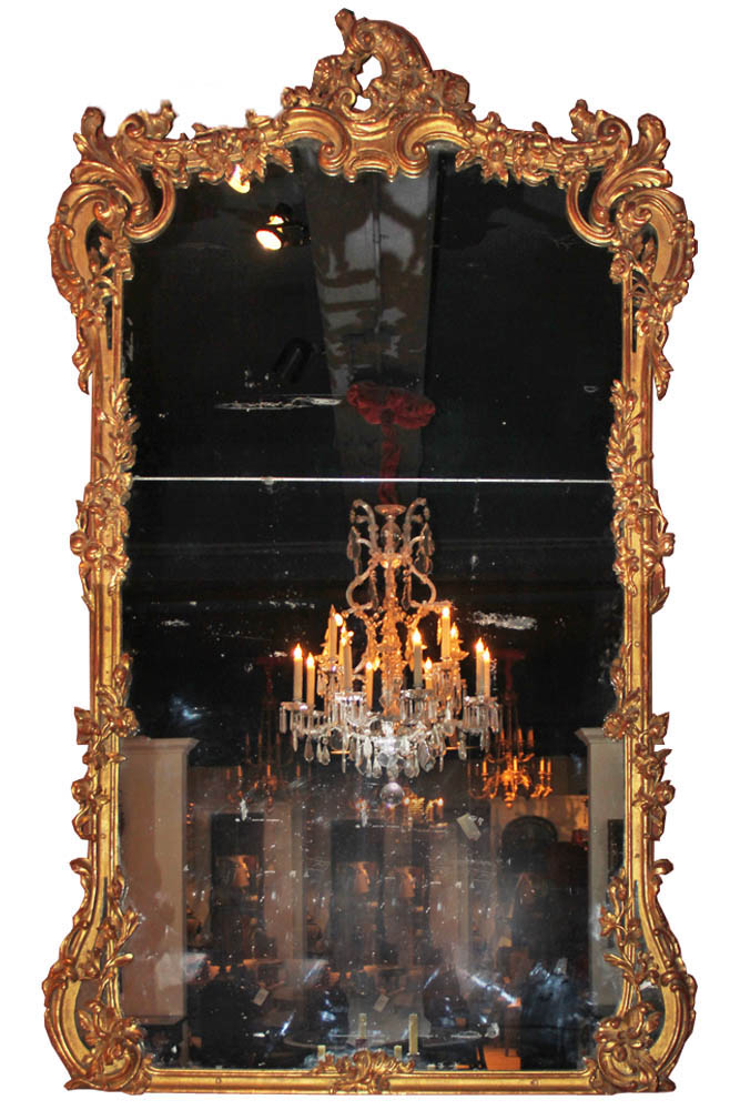 An Italian 19th Century Giltwood Mirror No. 1421