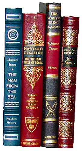Four Volumes of Various Titles including Robinson Crusoe and The Man from the Sea No. 2167