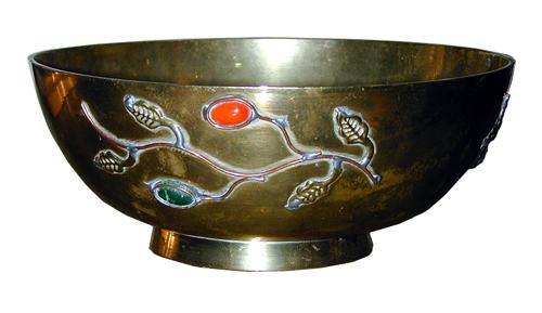 A 19th Century Chinese Brass Bowl No. 380