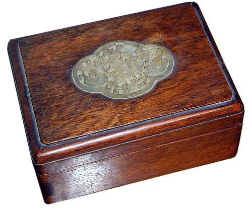 A 19th Century Chinese Rosewood Box No. 1078