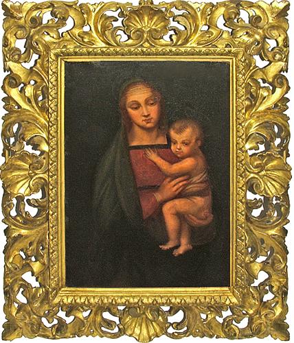 A Remarkable Unsigned 18th Century Granduca Madonna No. 2823
