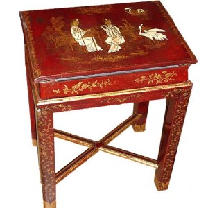 A Diminutive 19th Century English Lacquered Lap Desk No. 2903