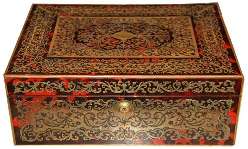 A Fine 19th Century French Première-Partie Boulle Marquetry Jewel Box No. 4393